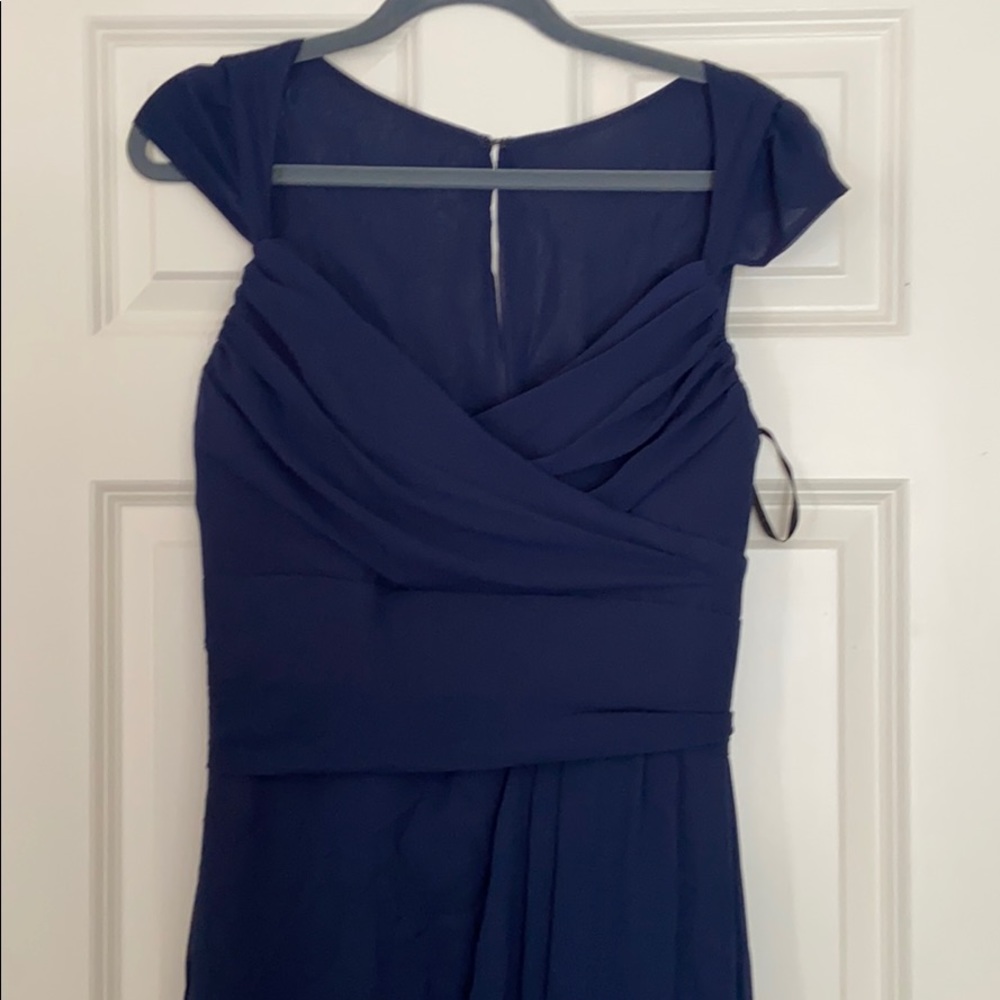 NWT Navy Jim Hjelm gown